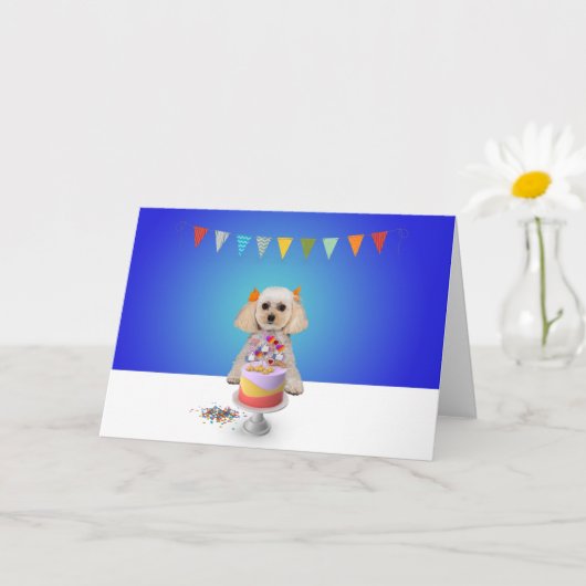 Celebratie-Wenskaart - Blank in 5x7 Kaart (Kleine Plant)