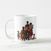Celebrating Black Family Coffee Mug Koffiemok (Links)