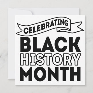 Celebrating Black History Month Kaart