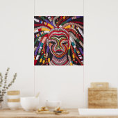 Celebrating Colorful Black Women Poster (Cuisine)
