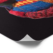 Celebrating Colorful Black Women Poster (Coin)