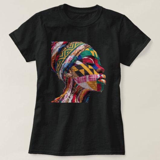 Celebrating Colorful Black Women T-Shirt (Design devant)