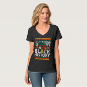 Celebrating Diversity And Black History African Am T-shirt (Voorkant volledig)