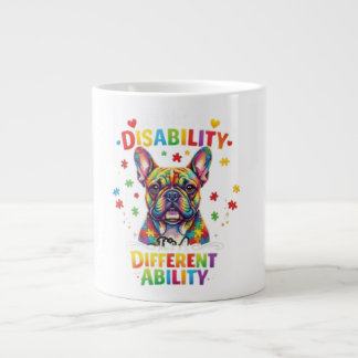 Celebrating French Bulldog Neurodiversity: Autism Extra Grote Beker