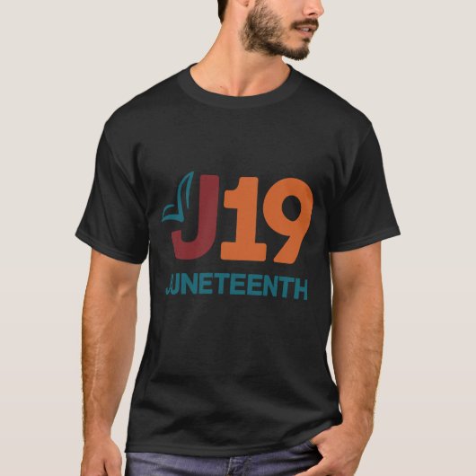 Celebrating Juneteenth T-shirt (Voorkant)
