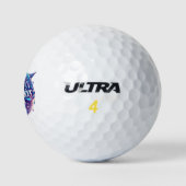 Celebrating sagittarius golfballen (Logo)