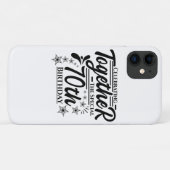 celebrating the 70th birthday Case-Mate iPhone case (Achterkant (horizontaal))