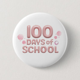Celebration 100 Days of School Button