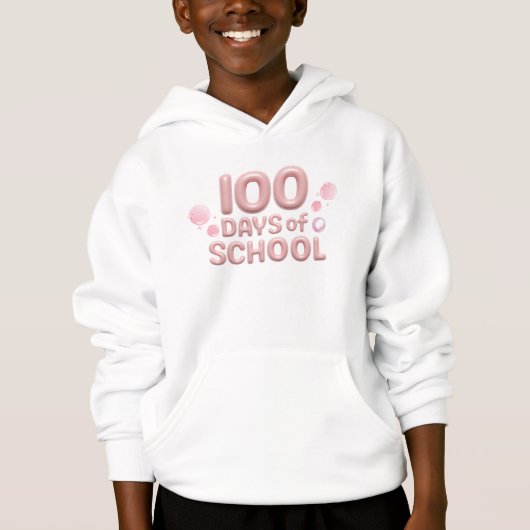 Celebration 100 Days of School Pullover Hoodie (Voorkant)
