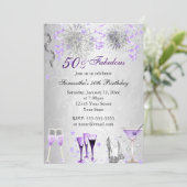 Célébration 50 & Fabuleuse Invitation Anniversaire (Debout devant)