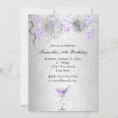 Célébration 50 & Fabuleuse Invitation Anniversaire (Dos)