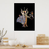 Célébration Art déco de couple (Cuisine)