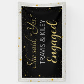 Célébration! Bannière du parti Engagement personna (Vertical)