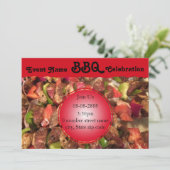 Célébration BBQ Invitation Modèle pour tous les év (Debout devant)