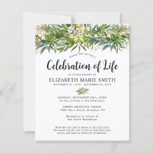 Célébration budgétaire de la verdure Feuille funér