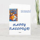 Célébration - Carte de voeux Pâques (Dos)