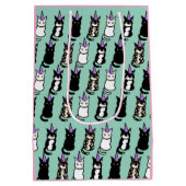 Celebration Cat Gift Bag Medium Cadeauzakje (Achterkant)
