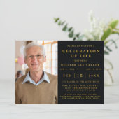 CÉLÉBRATION CLASSIQUE DE LA VIE INVITATION MÉMORIA (Debout devant)