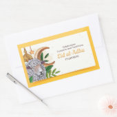 Celebration Custons and Traditions (Eid al-Adha) Rechthoekige Sticker (Envelop)