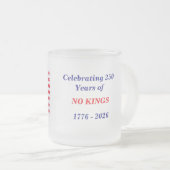 Célébration de 250 ans de Sans Rois, Mug givré (Devant droit)
