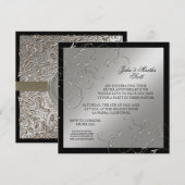 Célébration de 25 ans, Invitation pour le 25ème An (Devant / Derrière)