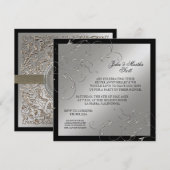 Célébration de 25 ans, Invitation pour les 25 ans (Devant / Derrière)