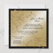 Célébration de 50 ans, Invitation pour le 50e Anni (Devant)