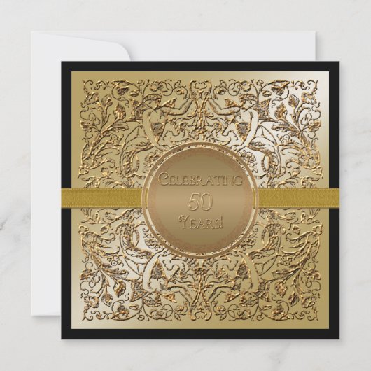 Célébration de 50 ans, Invitation pour le 50e Anni (Dos)