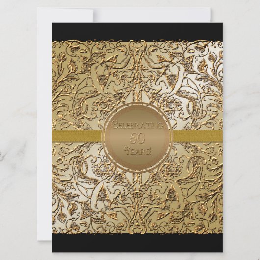 Célébration de 50 ans, Invitation pour le 50e Anni (Dos)