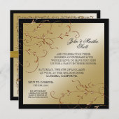 Célébration de 50 ans, Invitation pour le 50e Anni (Devant / Derrière)