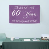 Célébration De 60 Ans D'Être Une Bannière Magnifiq (Salon professionnel)