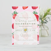 Célébration de Berry Sweet - Invitation (Debout devant)