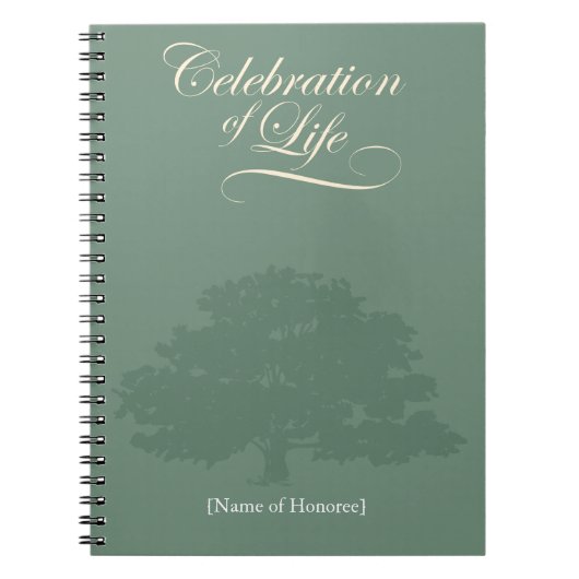 Célébration de carnet de souvenirs de chêne de la (Devant)