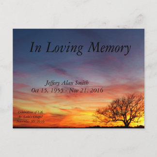 Célébration de faire-part de la vie