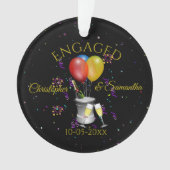 Célébration de fiançailles personnalisée (devant)