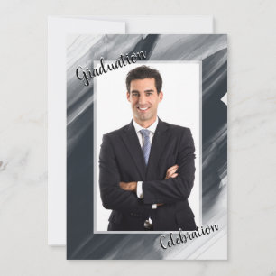 Célébration de la graduation Photo Invitation