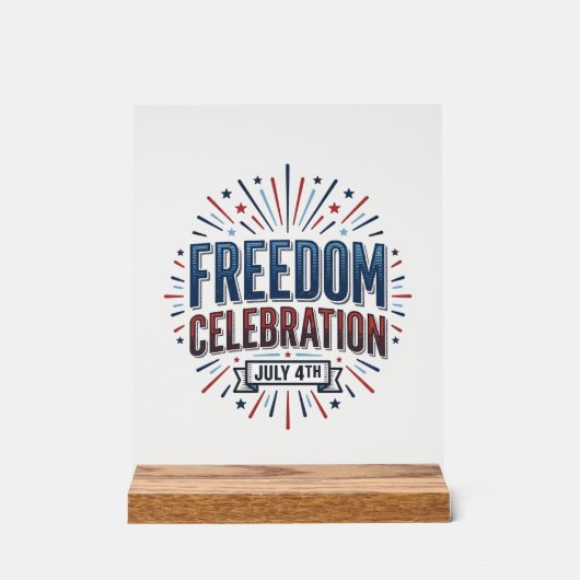 Célébration de la liberté 4 juillet Conception de (Recto)