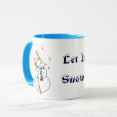 Célébration de la Mug de Snowman (Devant gauche)