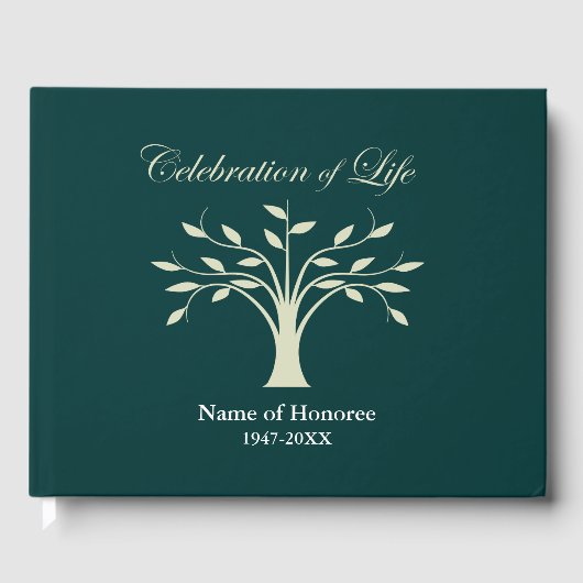 Célébration de la vie Arbre de la vie Design Livre (Recto)