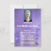 Célébration de la vie au mémorial du Merci (Dos)