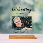 Célébration de la vie avec un Mémorial Photo (Neutre)