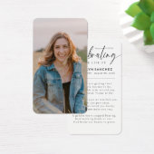 Célébration de la vie de nom Photo Funeral Prayer (Bureau)