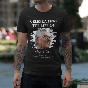 Célébration de la vie de T-Shirt de souvenir pho