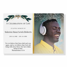 Célébration de la vie Funérailles élégantes et gra