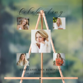 Célébration de la vie funéraire 5 Photo Collage (Neutre)