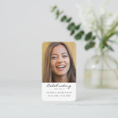 Célébration de la vie Funéraire Carte de prière ph (Debout devant)