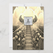 Célébration de la vie - Gold Invitation (Devant)