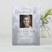 Célébration de la vie - Invitation commémorative A (Debout devant)