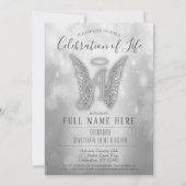 Célébration de la vie - Invitation commémorative A (Dos)