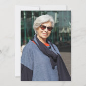 Célébration de la vie | Invitation commémorative f (Dos)